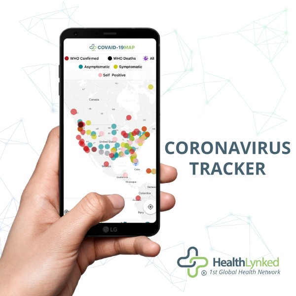 HealthLynked Corp.’s Covid-19 Tracker #1 Most Downloaded App in Apple Medical Store for March